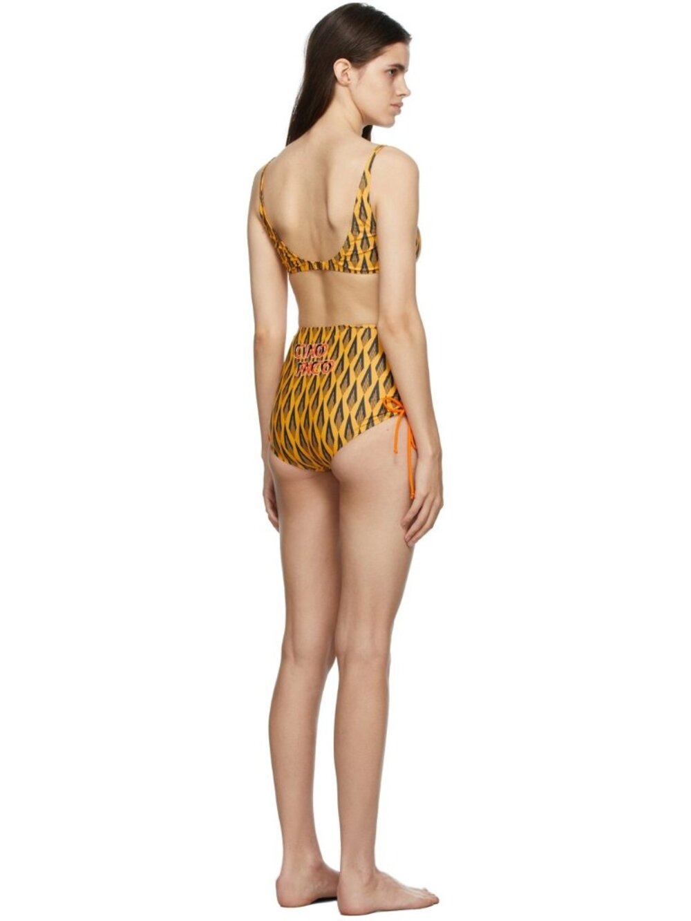 Paco Rabanne high waist printed bikini set Size 38 - Picture 2 of 11